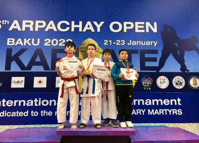3 золота с Arpachay Open в Азербайджане